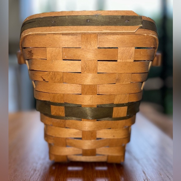 Vintage 1991 Longaberger Christmas collection yuletide traditions basket sleigh - Picture 4 of 4